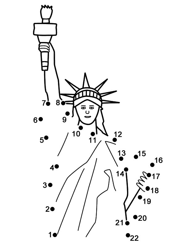 Connect The Dots Pagesgreat For The Th Of July With Images