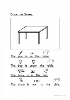 Drawing Prepositions