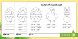 Easter Shapes