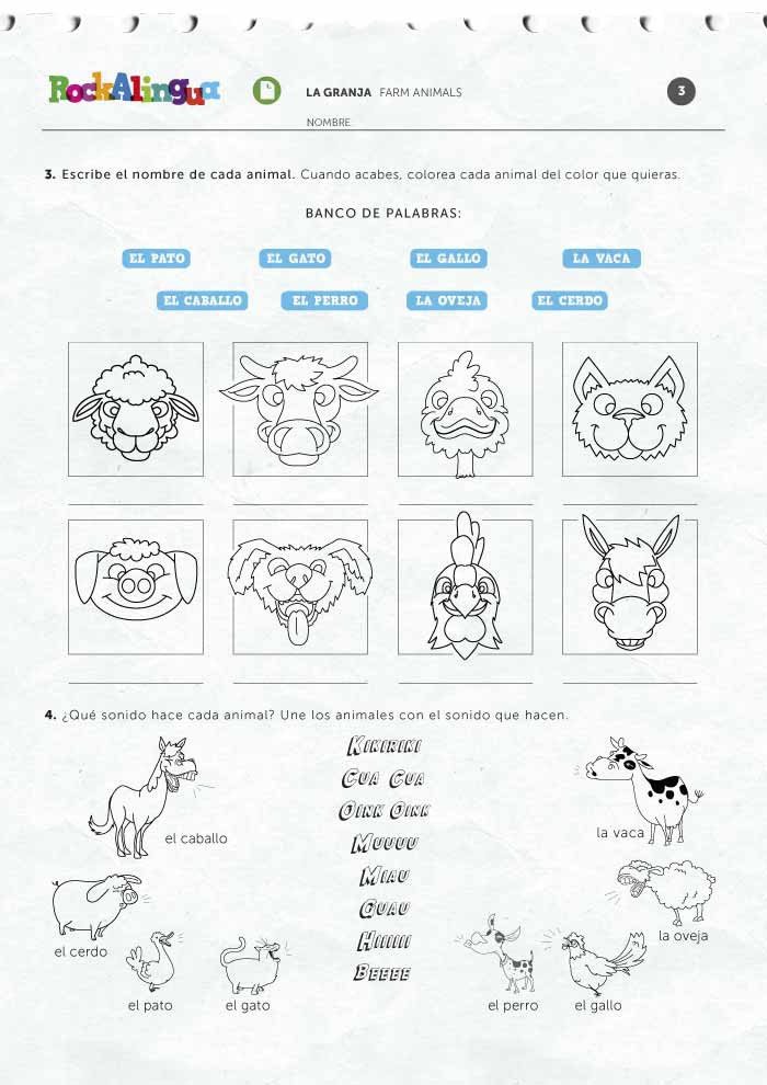 spanish-animal-match-up-worksheets-99worksheets