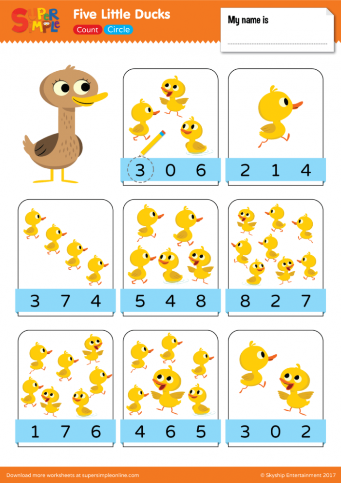 Five Little Ducks