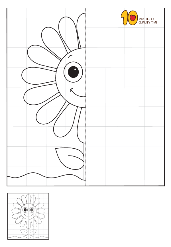 Flower Symmetry Worksheets With Images