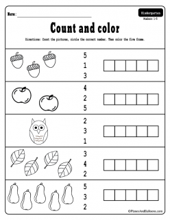 Counting Practice: 1-10