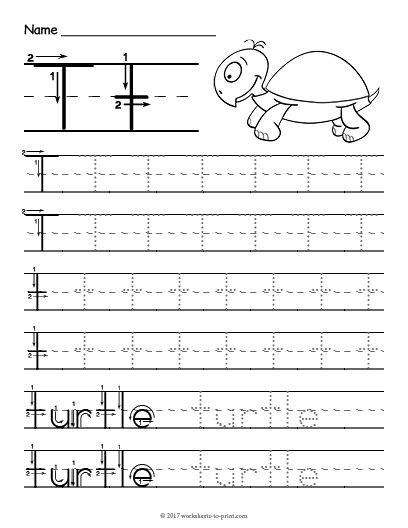 Letter T Tracing Worksheets 99Worksheets