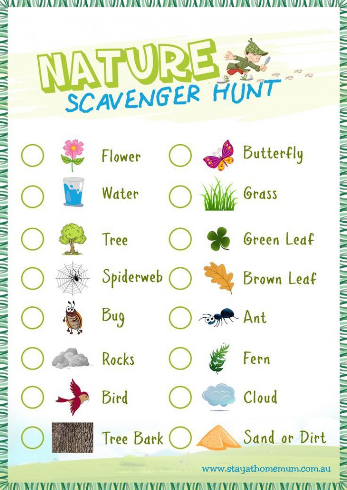 Fun Printable For Children To Learn About Animals And Nature With