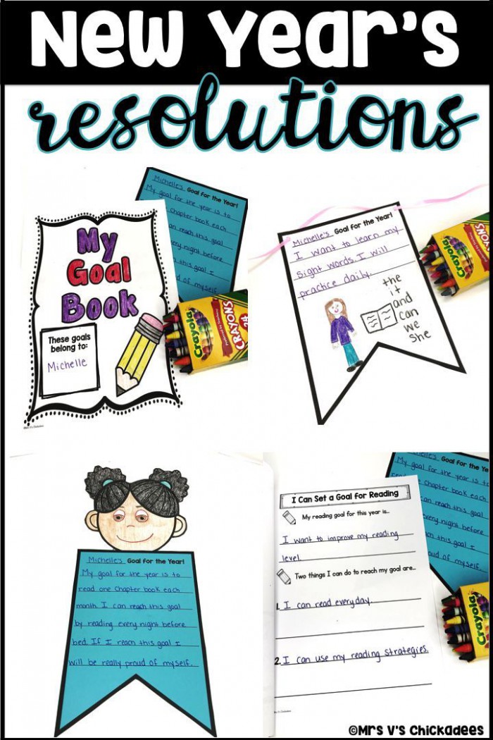 Goal Setting Worksheets   Activities Also Good For New Years