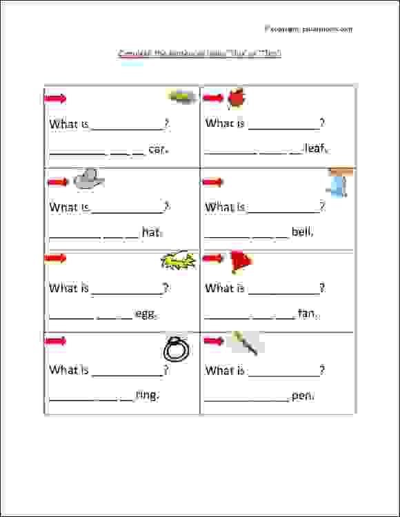 Grade  English Grammar Worksheet To Practice Use Of This And That