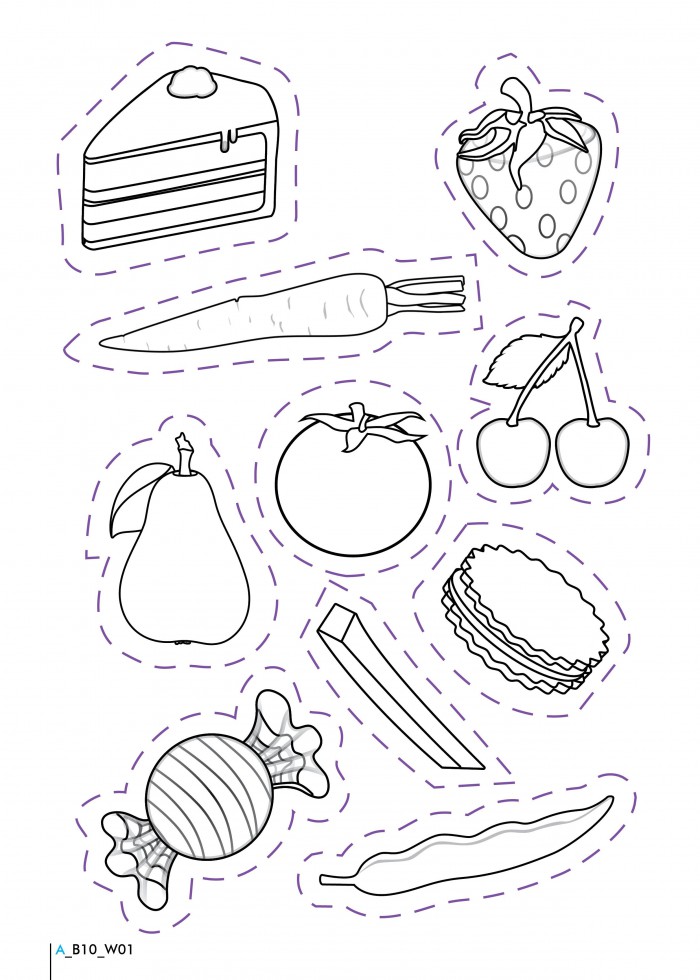 Healthy And Unhealthy Foods Worksheet