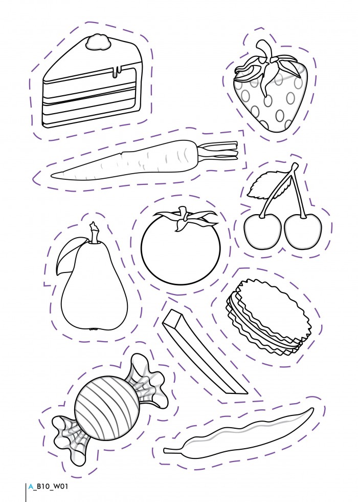 Healthy Food Game Worksheets | 99Worksheets