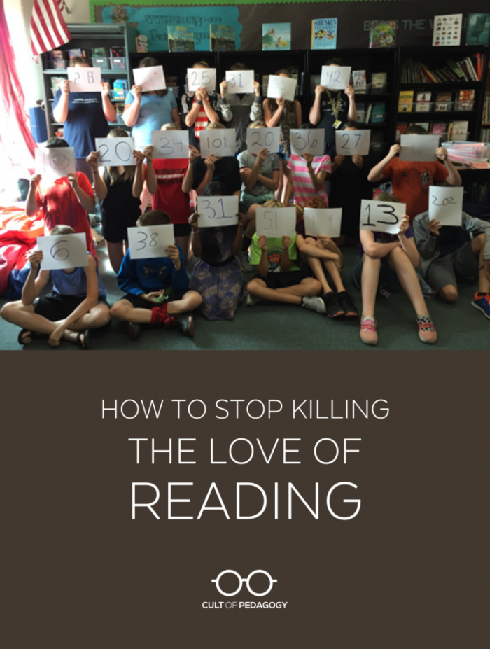 How To Stop Killing The Love Of Reading