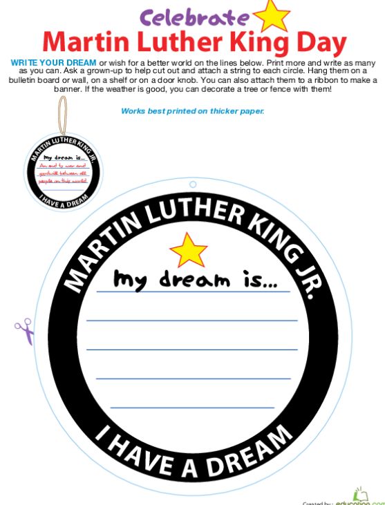 I Have A Dream Martin Luther King  Jr
