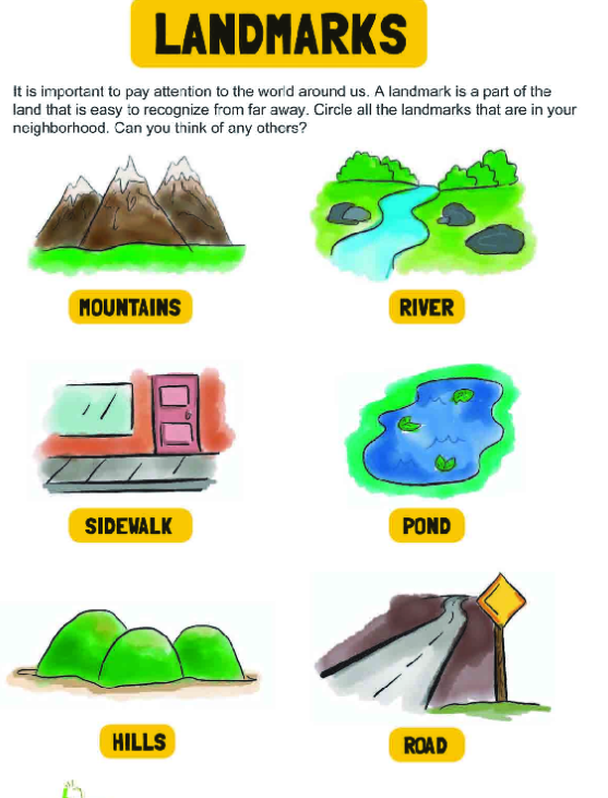Landmarks Scavenger Hunt