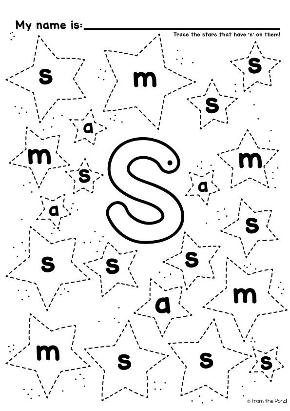 Lets Learn The Letter Sound S