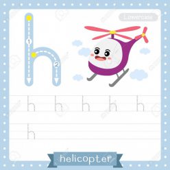 The Letter H: H Is For Helicopter!