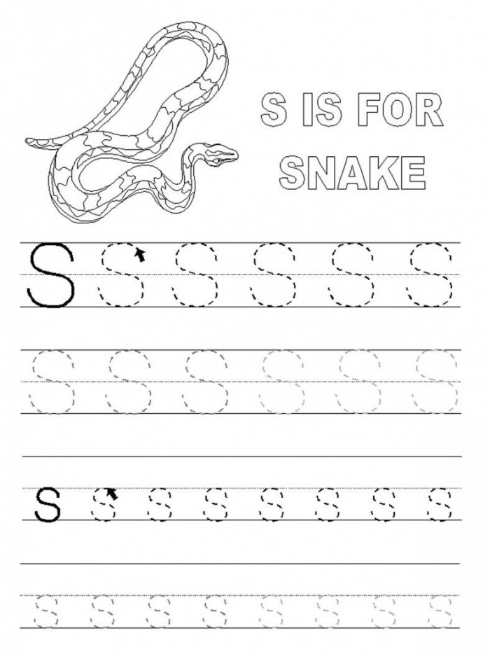 Letter S Worksheets Printable With Images
