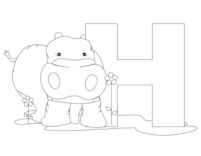 Letter Worksheets Printable And Activities For Preschool Animal
