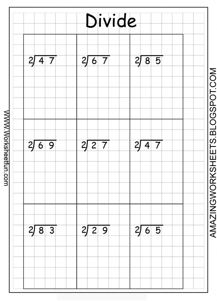 Long Division With Images