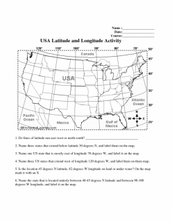 Longitude And Latitude Coordinates