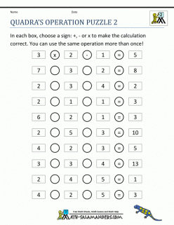 Addition Math Puzzles #2