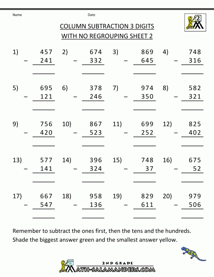 Math Regrouping Worksheets Nd Grade   Addition Regrouping Free