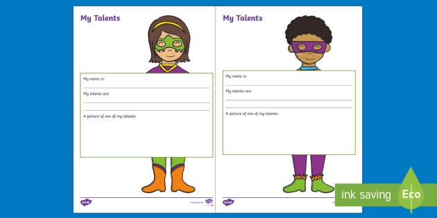 My Talents Superhero