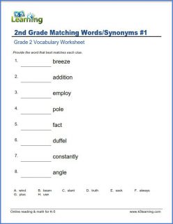 Match The Words 2
