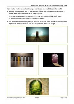 Creative Writing: Hidden Door