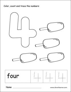 Tracing Numbers: 4