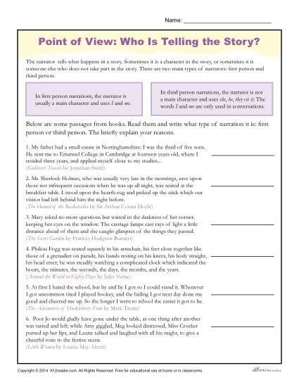 What Is A Narrative Kinds Of Narratives Worksheets 99Worksheets