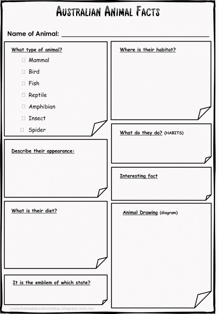 all-about-animals-report-worksheets-99worksheets