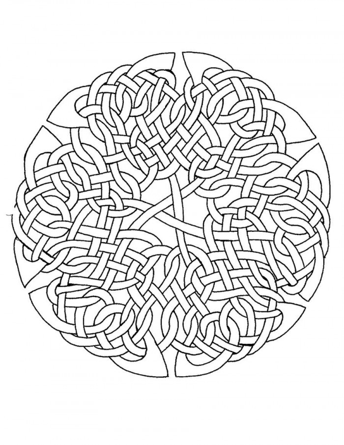 Printable Celtic Coloring Pages