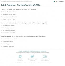 The Boy Who Cried Wolf: Evaluating Character Traits
