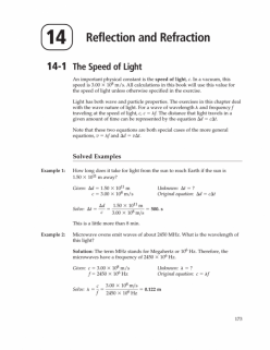Speed Of Light