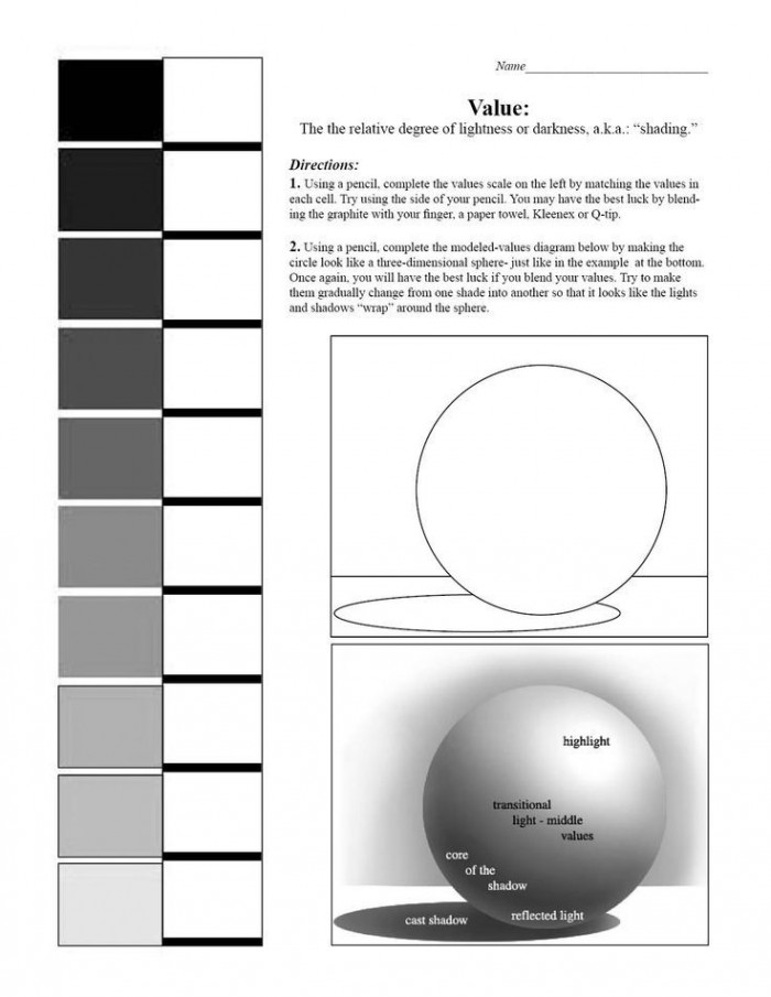 How To Draw A Sphere Worksheets | 99Worksheets