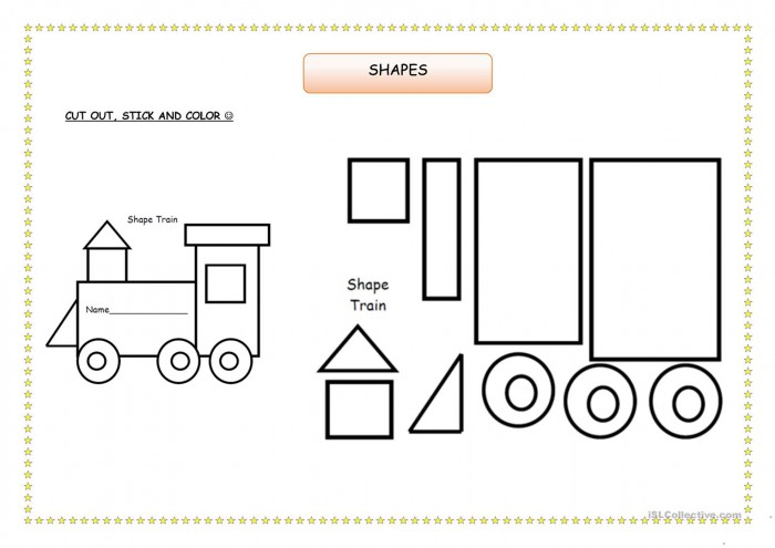 Shapes Train