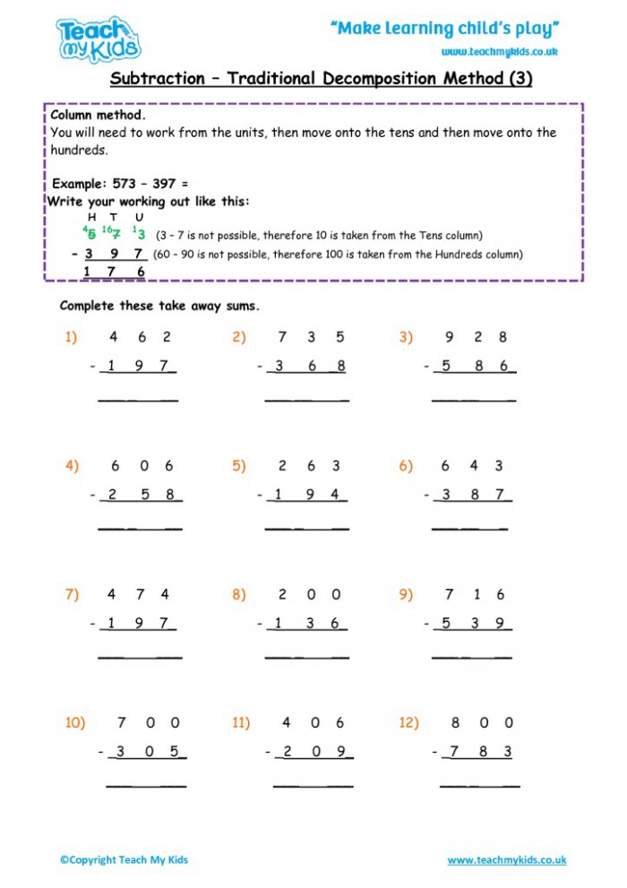 Composing And Decomposing Numbers Worksheets Free Download 99Worksheets