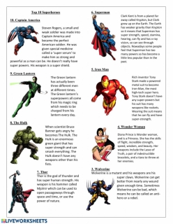 Adjectives To Describe A Hero