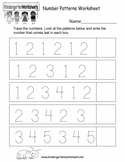 Number Patterns: Find The Pattern