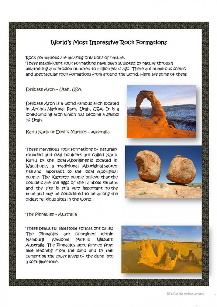 World Most Amazing Rock Formations