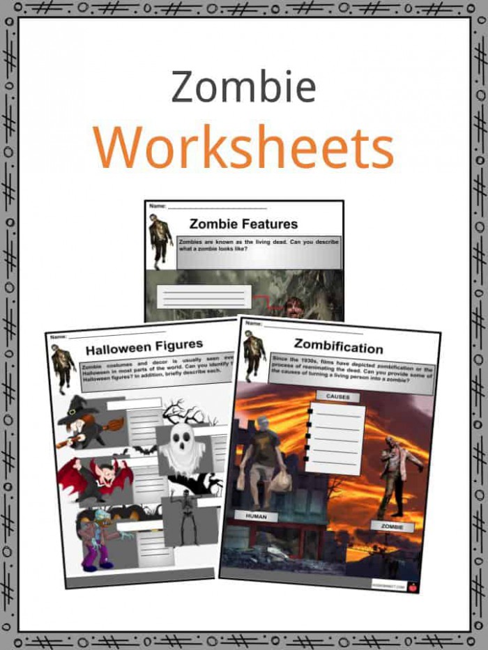 Zombie Facts  Worksheets  Etymology  Folklore   Features For Kids