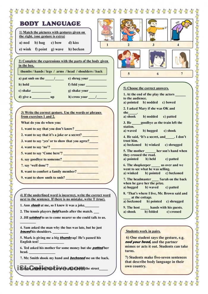 Vocabulary Partner Talk Worksheets | 99Worksheets