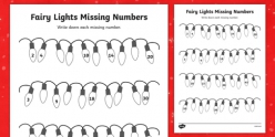 Missing Numbers: Counting By Twos