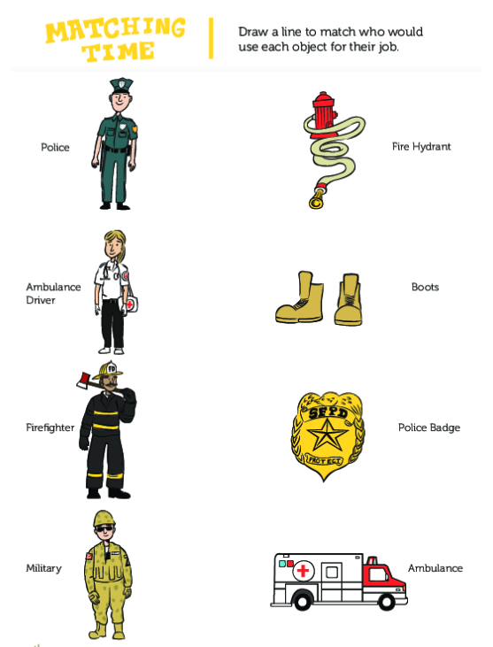 Community Helpers Their Roles And Tools