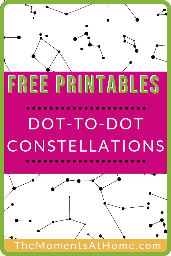 Free Printable Dot To Dot Constellations Printables