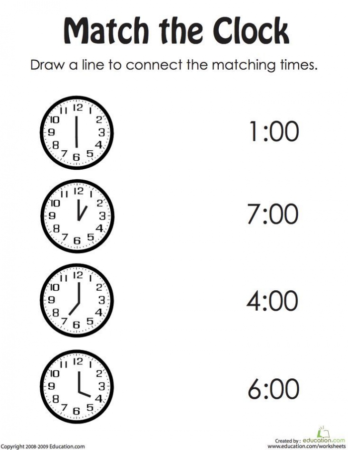 Draw The Correct Time Ii