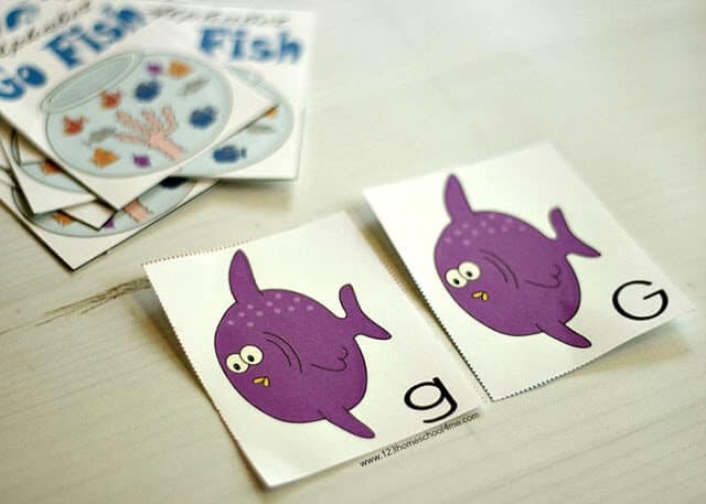 Free Alphabet Go Fish Game