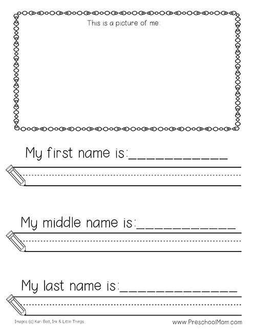 Free Preschool Writing Prompts