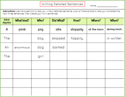 Adding Details With Adjectives