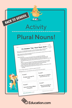 It S Grammar Time: Plural Nouns 2