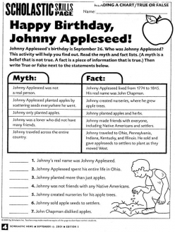 Johnny Appleseed Story